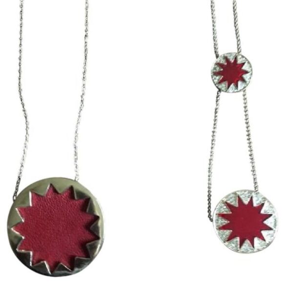 CLOSET CLOSING! LAST CHANCE Set of two House of Harlow sunburst necklaces - Picture 1 of 3